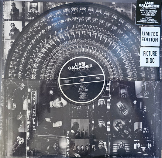 GALLAGHER, LIAM - AS YOU WERE : ZOETROPE PICTURE DISC - LP