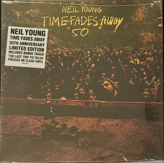 YOUNG, NEIL - TIME FADES AWAY + 1 : CLEAR VINYL (2023) - LP