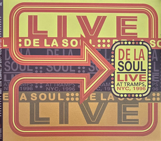 DE LA SOUL - LIVE AT TRAMPS NYC 1996 - CD
