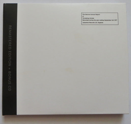 THROBBING GRISTLE - SECOND ANNUAL REPORT : DELUXE 2CD SET - CD