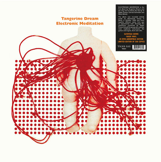 TANGERINE DREAM - ELECTRONIC MEDITATION : ORANGE VINYL - LP