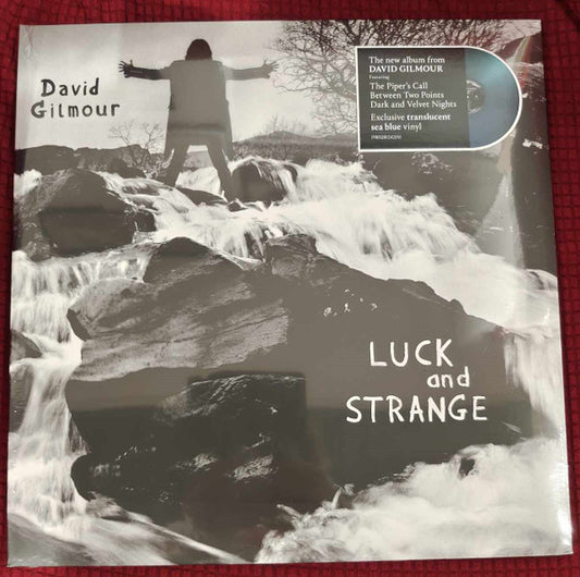 GILMOUR, DAVID - LUCK & STRANGE : SEA BLUE VINYL - LP