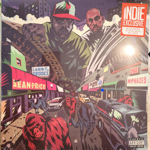 PRICE, SEAN / M-PHAZES - LAND OF THE CROOKS: GREEN SMOKE - LP
