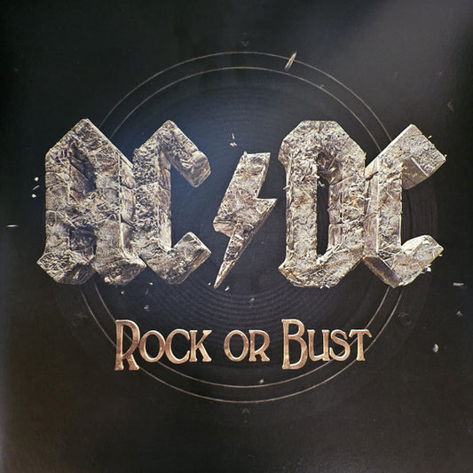 AC/DC - ROCK OR BUST : GOLD VINYL - LP