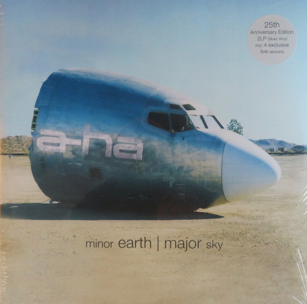 A-HA - MINOR EARTH MAJOR SKY : 4 BONUS (SILVER) - LP