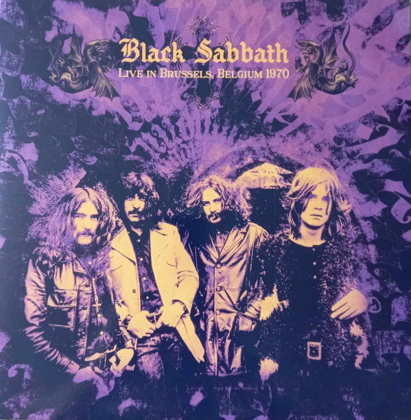 BLACK SABBATH - LIVE IN BRUSSELS 1970 : PURPLE VINYL - LP