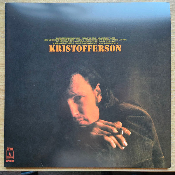 KRISTOFFERSON, KRIS - KRISTOFFERSON : ORANGE 180-GRAM VINYL - LP