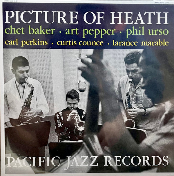 BAKER, CHET / ART PEPPER - PICTURE OF HEATH : BLUE NOTE TONE POET - LP