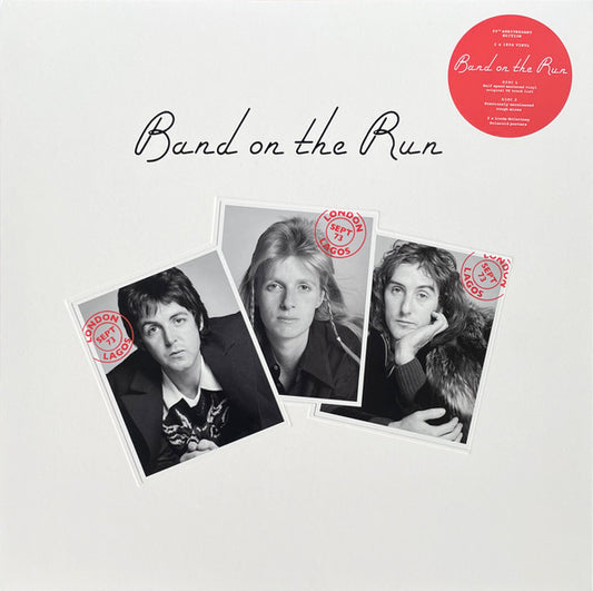 MCCARTNEY, PAUL & WINGS - BAND ON THE RUN : 2LP W/UNDERDUBBED DISC - LP