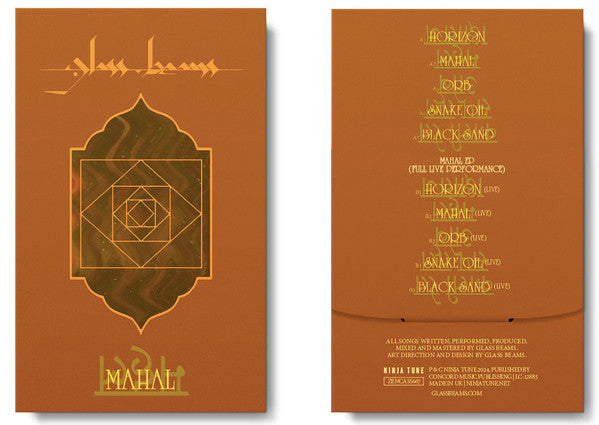 GLASS BEAMS - MAHAL : CASSETTE WITH 5 BONUS LIVE CUTS - CS