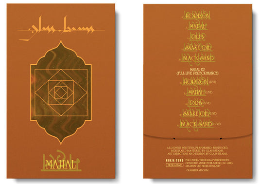 GLASS BEAMS - MAHAL : CASSETTE WITH 5 BONUS LIVE CUTS - CS