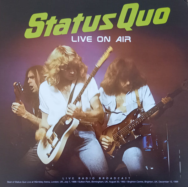 STATUS QUO - LIVE ON AIR: 180 GRAM - LP