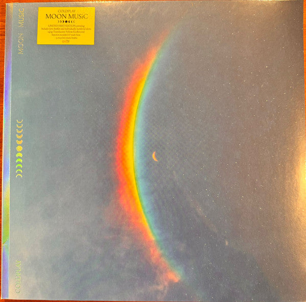 COLDPLAY - MOON MUSIC : TRANSLUCENT YELLOW VINYL - LP