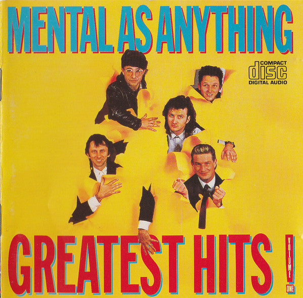 MENTAL AS ANYTHING - GREATEST HITS VOL.1 - CD