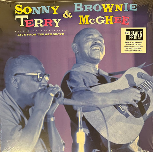 TERRY, SONNY & BROWNIE MCGHEE - LIVE FROM THE ASH GROVE: PURPLE VINYL - LP