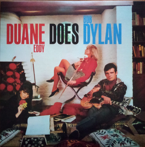 EDDY, DUANE - DUANE EDDY DOES BOB DYLAN : RED VINYL - LP
