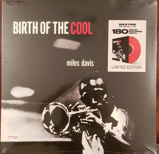 DAVIS, MILES - BIRTH OF THE COOL : RED COLOURED VINYL - LP