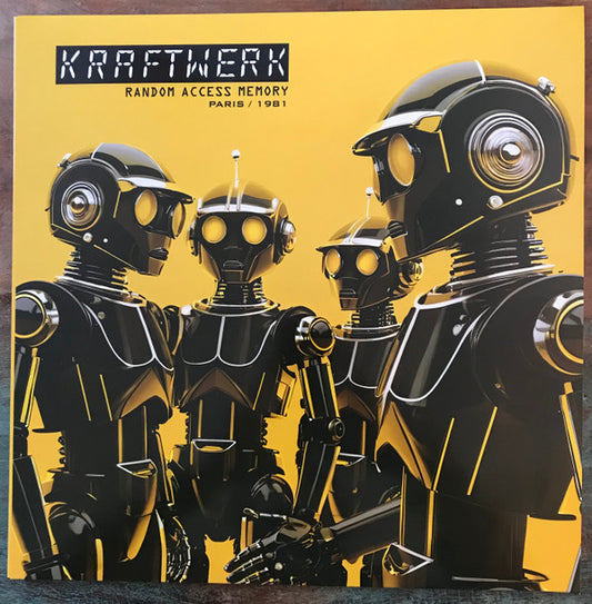 KRAFTWERK - RANDOM ACCESS MEMORY: YELLOW - LP