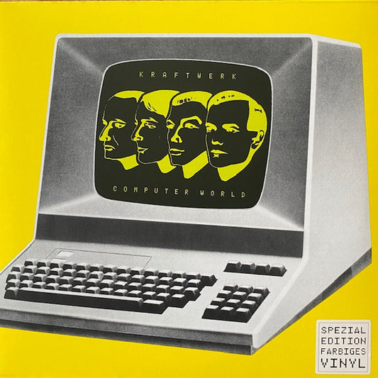 KRAFTWERK - COMPUTER WORLD : YELLOW (2020 REISSUE) - LP
