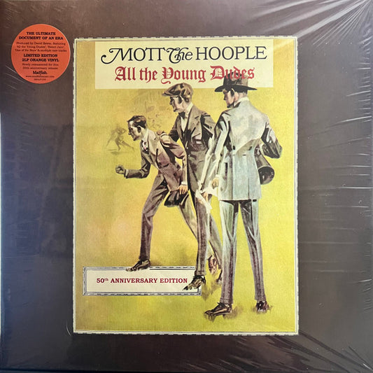 MOTT THE HOOPLE - ALL THE YOUNG DUDES : 2LP 50TH ANNIV. ED - LP