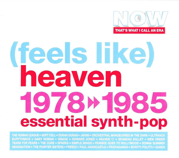 VARIOUS - NOW ERA : (FEELS LIKE) HEAVEN (4CD SET) - CD