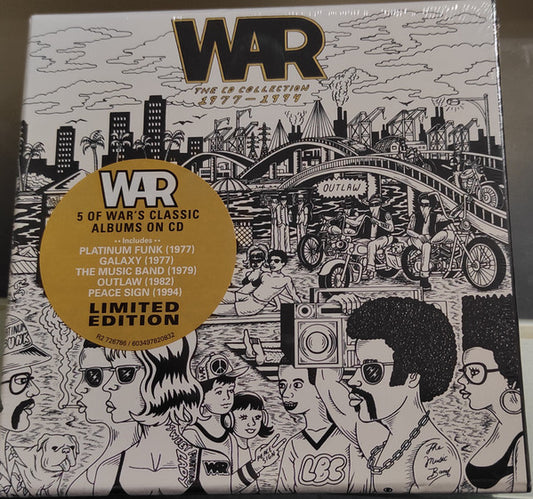 WAR - CD COLLECTION : 1977 - 1994 (5CD SET) - CD