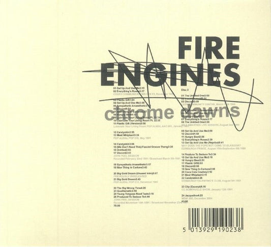 FIRE ENGINES - CHROME DAWNS: 2CD SET - CD