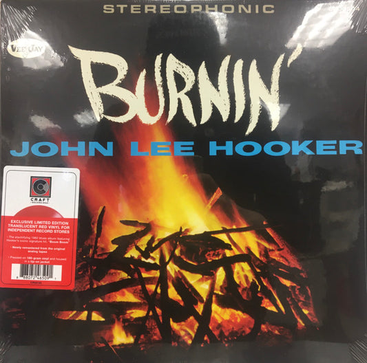 HOOKER, JOHN LEE - BURNIN' : INDIE EXCLUSIVE RED VINYL - LP