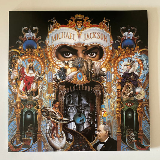 JACKSON, MICHAEL - DANGEROUS : RED/BLACK SWIRL VINYL (2LP) - LP