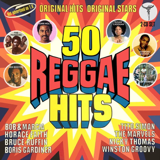 VARIOUS - 50 REGGAE HITS: 2CD SET - CD