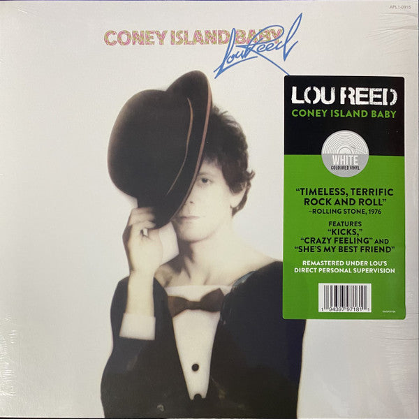 REED, LOU - CONEY ISLAND BABY : WHITE VINYL - LP