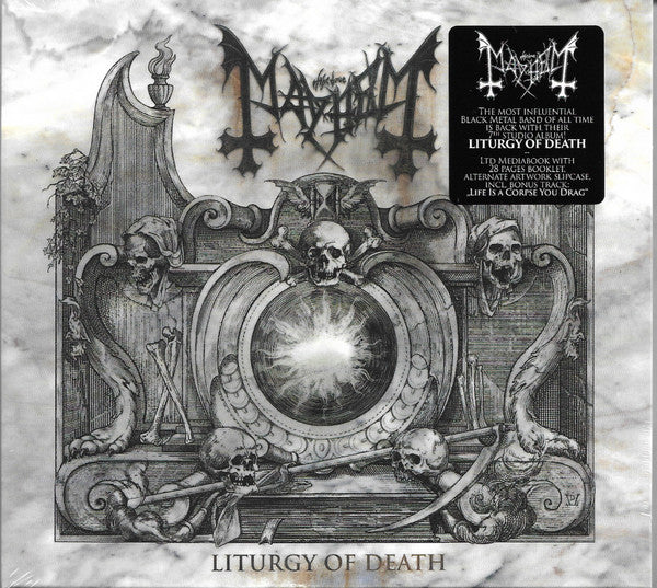 MAYHEM - LITURGY OF DEATH: MEDIABOOK EDITION + 1 - CD