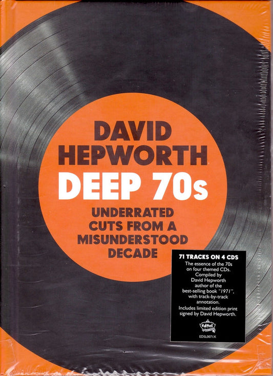 VARIOUS / DAVID HEPWORTH - DEEP 70'S : UNDERRATED CUTS ... (4CD) - CD