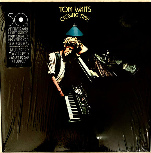 WAITS, TOM - CLOSING TIME : HALF-SPEED MASTER (CLEAR) - LP
