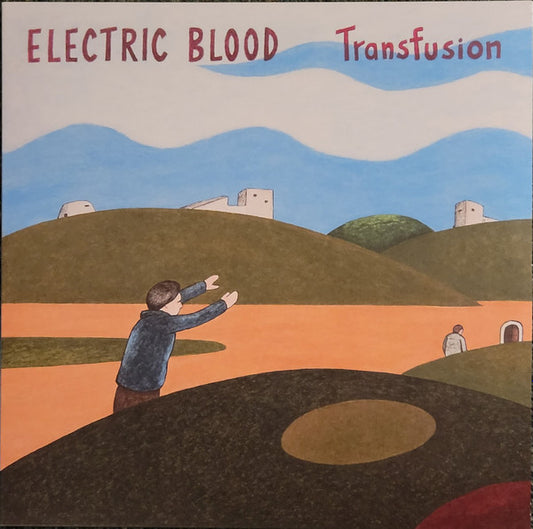 ELECTRIC BLOOD - TRANSFUSION: BLACK/RED SPLATTER - LP