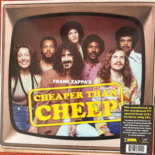 ZAPPA, FRANK - CHEAPER THAN CHEEP : 3LP SET - LP