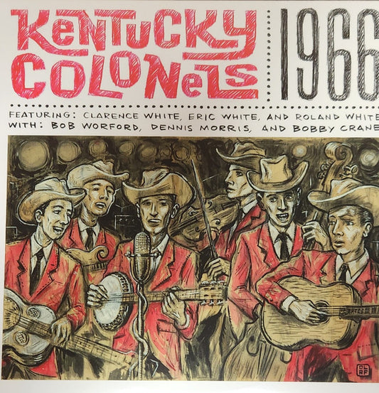 KENTUCKY COLONELS - 1966 : EXPANDED EDITION - LP