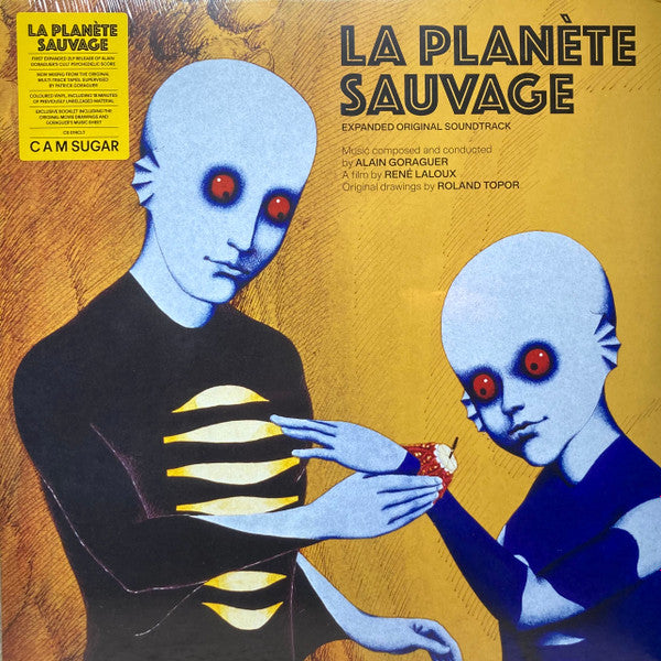 LA PLANETE SAUVAGE (1973) - SOUNDTRACK + 10 : 2LP BLUE EXPANDED - LP