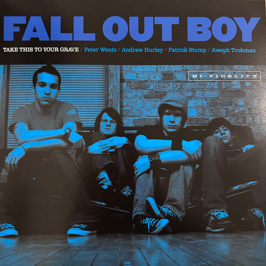 FALL OUT BOY - TAKE THIS TO YOUR GRAVE + 2 : BLUE JAY - LP