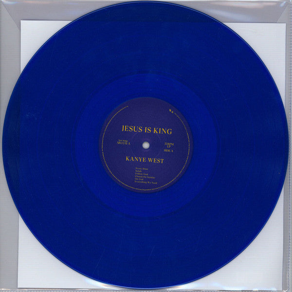 WEST, KANYE - JESUS IS KING : BLUE VINYL - LP