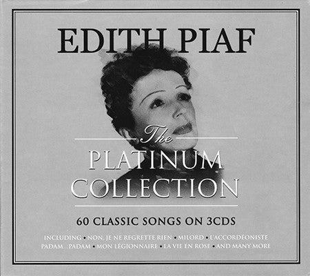 PIAF, EDITH - PLATINUM COLLECTION : 3CD SET - CD