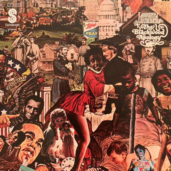 BLACKWOOD APOLOGY - HOUSE OF LEATHER : RED VINYL - LP