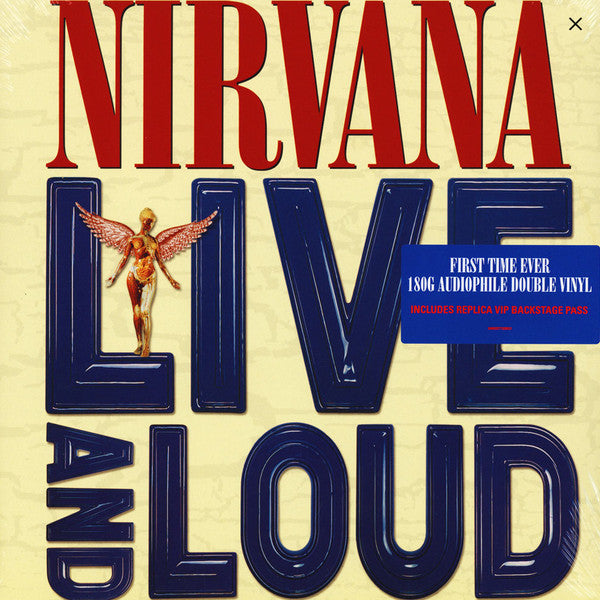 NIRVANA - LIVE & LOUD : 2LP SET 180-GRAM VINYL - LP