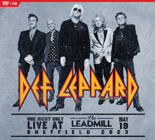 DEF LEPPARD - ONE NIGHT ONLY : LIVE AT SHEFFIELD - CD
