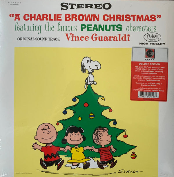 GUARALDI, VINCE TRIO - CHARLIE BROWN CHRISTMAS + 13: 2LP DELUXE - LP