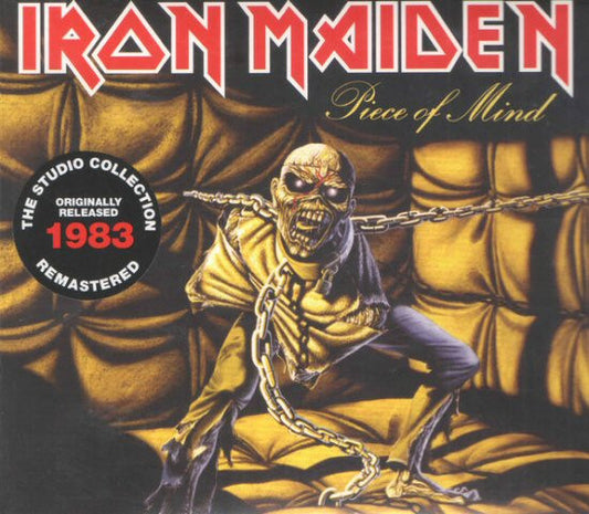 IRON MAIDEN - PIECE OF MIND : REMASTERED DIGIPAK - CD