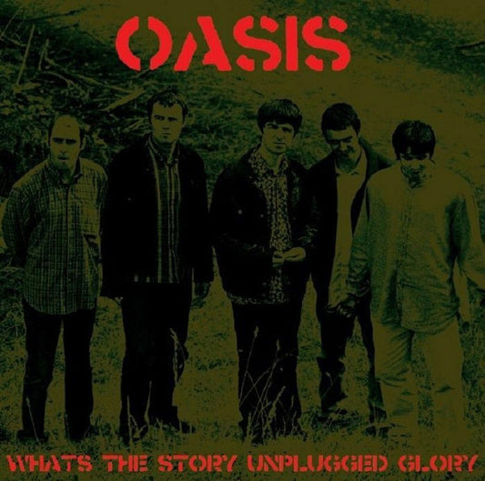 OASIS - WHATS THE STORY UNPLUGGED GLORY : YELLOW - LP