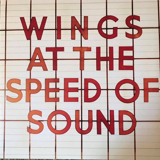 MCCARTNEY, PAUL & WINGS - AT THE SPEED OF SOUND : ORANGE VINYL - LP