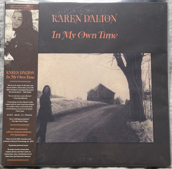 DALTON, KAREN - IN MY OWN TIME: 50TH ANN. SILVER - LP