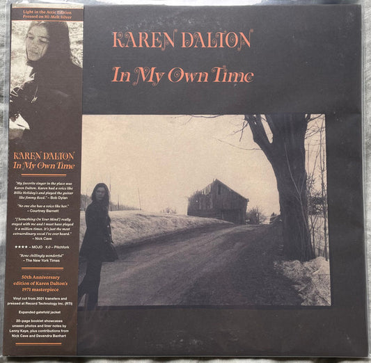 DALTON, KAREN - IN MY OWN TIME: 50TH ANN. SILVER - LP